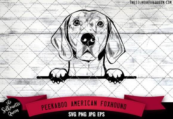 American Foxhound Peekaboo Dog Face: A Designer's Review