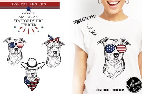 American Staffordshire Terrier Dog: Embroidery Design Review