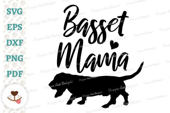 Basset Mama, Basset Hound Dog Mom Design Review