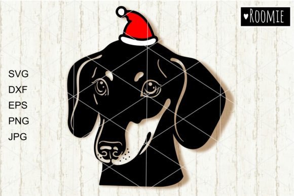 Christmas Dachshund in Santa Hat Svg: A Designer's Review