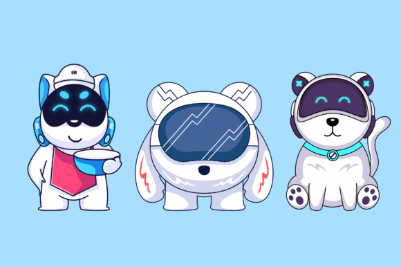 Cute Robot Dog Cartoon Animal Bundle: A Designer’s Real-Use Embroidery Review
