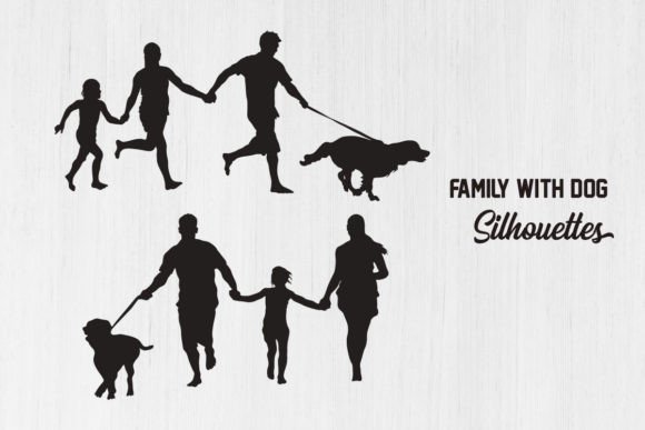 Family with Dog Silhouettes: A Designer's Review