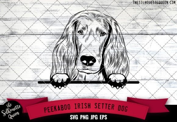 Irish Setter Peekaboo Dog Face Review for Real Embroidery Use