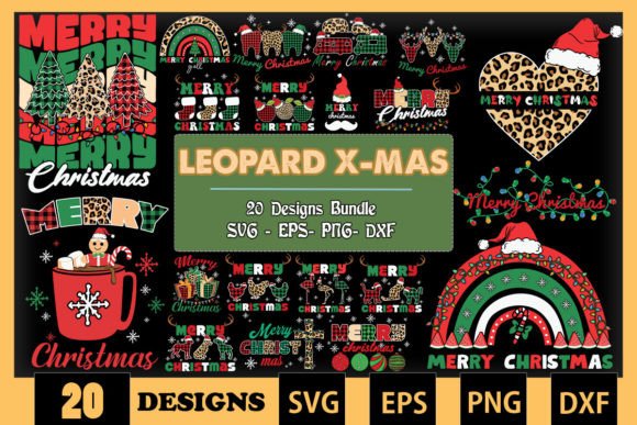 Leopard Christmas Bundle SVG 20 Designs: A Hands-On Review for Embroidery Pros