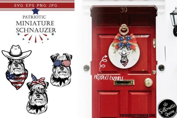 Miniature Schnauzer Dog Patriotic: A Designer's Review