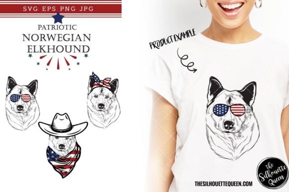 Norwegian Elkhound Dog Patriotic Cut Fil: A Designer's Review