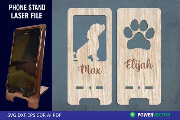 Phone Holder with Dog, Paw Print Design Review
