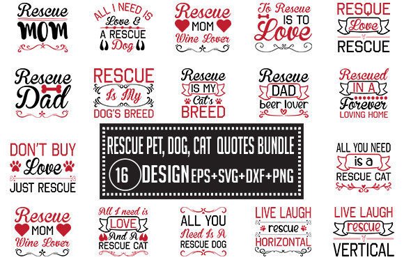 Rescue Pet, Dog & Cat Quotes Bundle: Hands-On Review